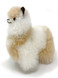 6" Fluffy Friend Alpaca Stuffed Animal - Premium Fur,  made from genuine alpaca fur