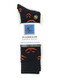 Jack O' Lantern Alpaca Crew Socks in Package.