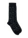 Spooky Bat Halloween Alpaca Socks - Flat.