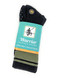 Warrior Retro Crew Grip Socks, in packaging.