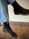 Women's Trouser Alpaca Wool Socks On model with jeans and loafers.
