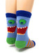 Kid's Monster Alpaca Socks Heel