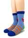 Kids Little Monsters Non-Skid Alpaca Socks Toe.