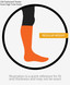 Vintage Knee High Alpaca Tube Socks Illustration WOK3.