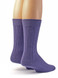 Cloud Nine Lounge Alpaca Crew Socks in Lavender Purple Back View