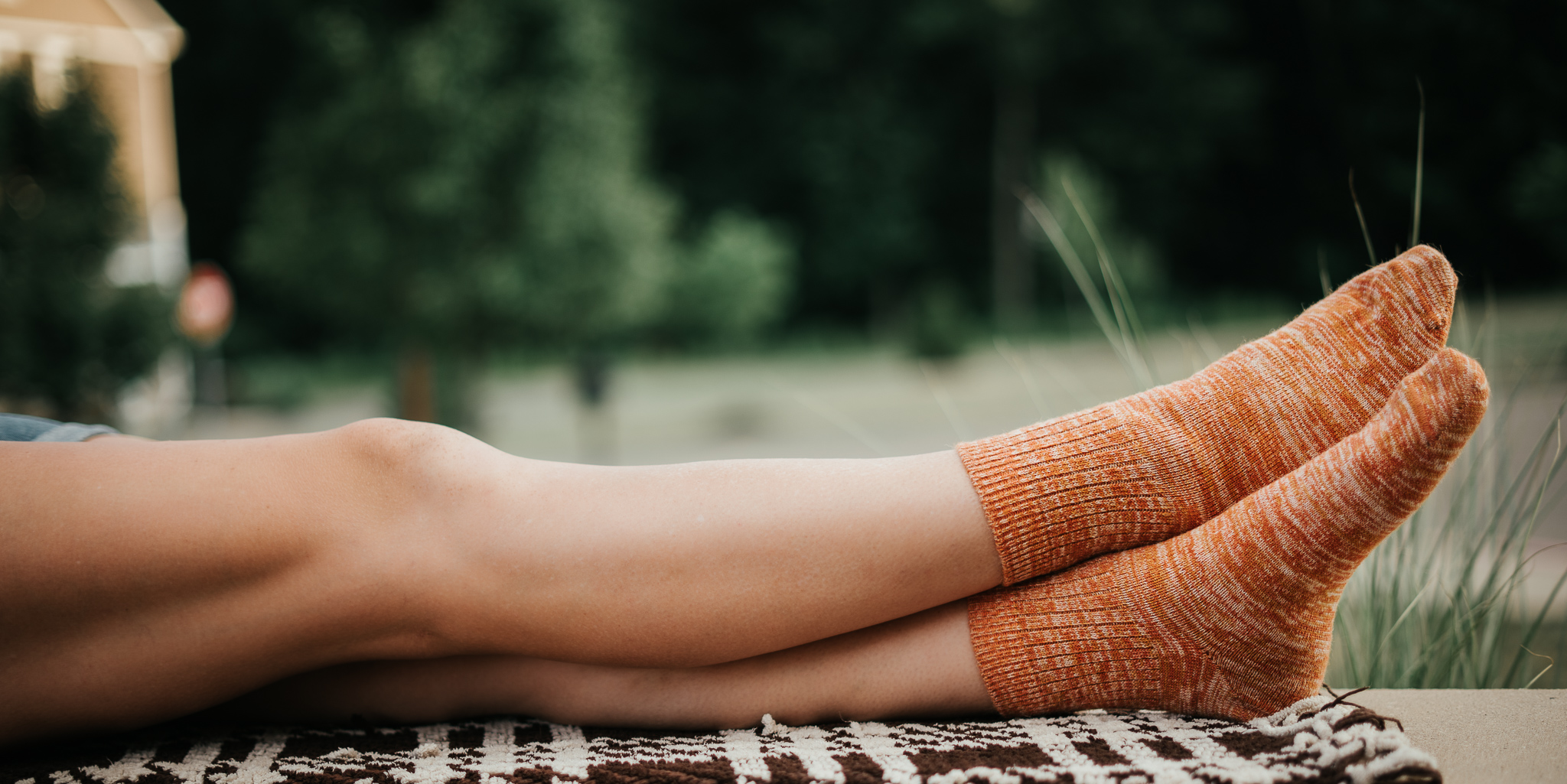 Womens Alpaca Loose Top / Comfort socks