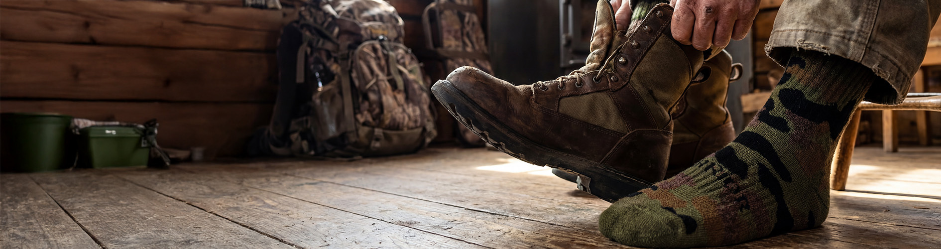 Alpaca Hunting Socks