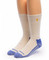 High Performance Crew Athletic Socks -White Front.