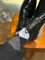 Baby Alpaca Argyle Socks with black dress shoes.