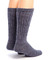 Therapeutic Alpaca Socks, Back Denim.