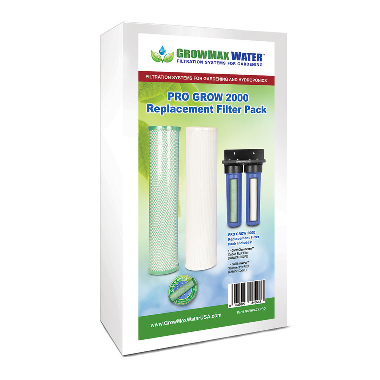 GrowMax Water PRO GROW 2000 REPLACEMENT FILTER PACK