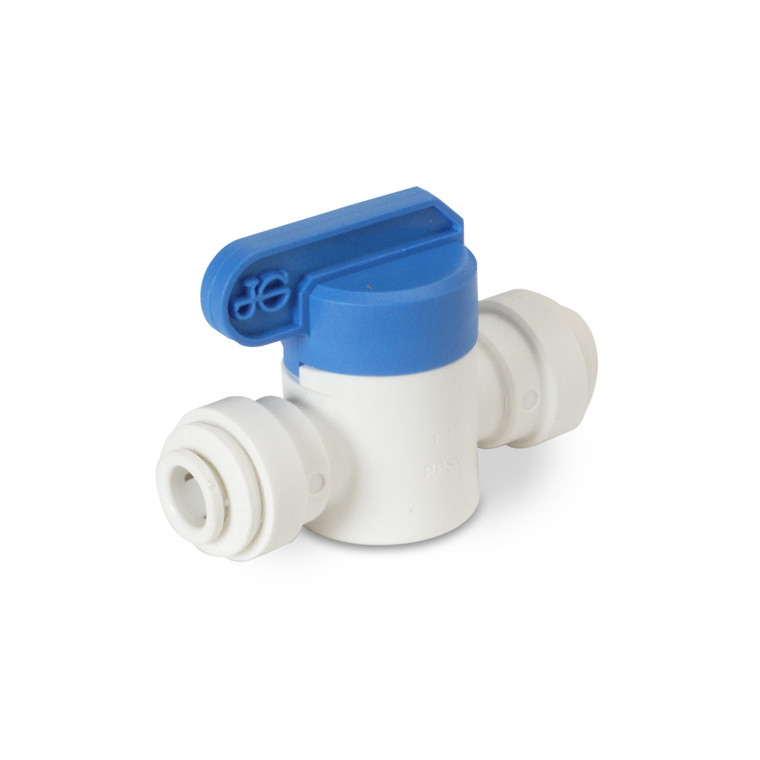 Inline Ball Valve Shut off (Use with: POWER GROW 500, MEGA GROW 1000, EC ELIMINATOR 0.0.)