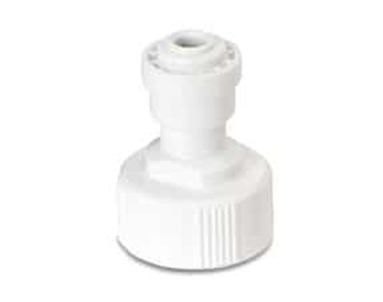 Garden Hose Spigot Quick Connector 3/4" GHT 3/8" TUBE (Use with: POWER GROW 500, MEGA GROW 1000, EC ELIMINATOR 0.0)