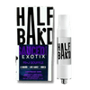 Half Bak'd Sauce'd Exotix THC-P live resin cartridge