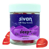 Sivan Sleep Gummies CBD CBN Delta-9 THC watermelon 900mg 30ct