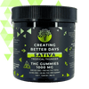 Creating Better Days Tropical Thunder Delta-9 gummies jar