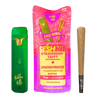 Hidden Hills Strawberry Taffy Lemon Freeze live rosin disposable