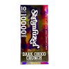 Shrumfuzed Dark Choco Crunch mushroom chocolates with crispy rice, 10 pack, 10000mg