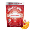 Space Gods Mega Dose strawberry mango THC CBD gummies`