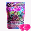 Wunder Pink Lemonade mushroom gummies pouch, Blue Lotus, 12000mg