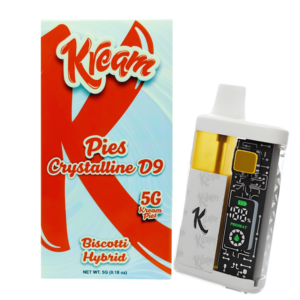 elf bar vape uk Kream Pies Crystalline D9 Disposable 5G main image 1