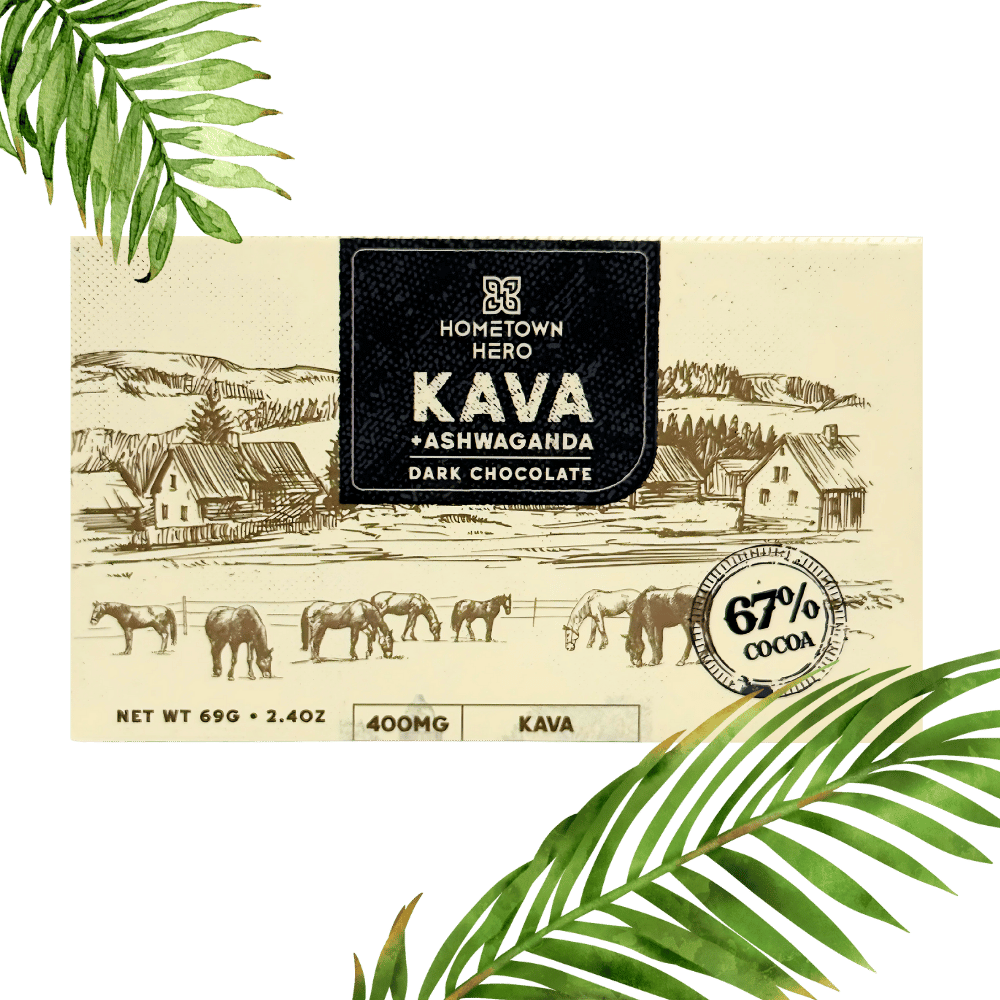 Kava + Ashwagandha Chocolate Bar for Stress Relief | ProCannabis
