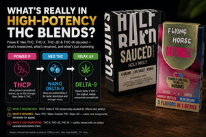 Power P, Neo THC, THC-X: What's Actually in High-Potency THC Blends (Decoded)