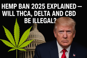 Hemp Ban 2025 Explained – Will THCA, Delta and CBD Be Illegal?