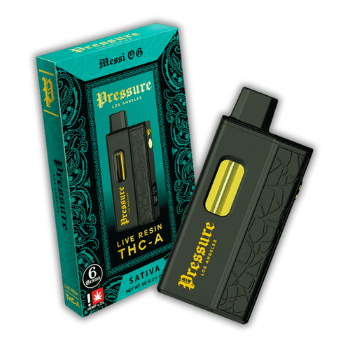 Pressure LA 6g THC-A Disposable Voltage Control