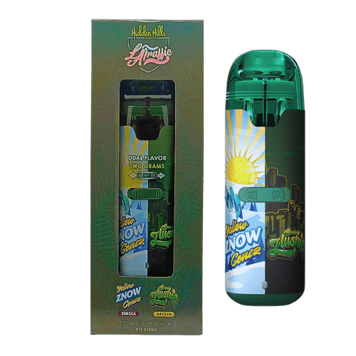 Hidden Hills 2g dual disposable vape BFF Blend with two strains