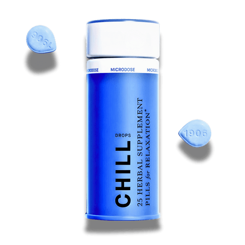 1906 Chill Drops 2mg THC 25mg CBD pills