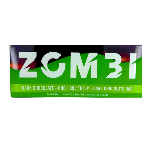 Zombi cannabis-infused chocolate squares 200mg