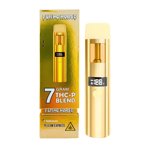 Flying Horse Yellow Express Hybrid THC-P disposable vape, 7g