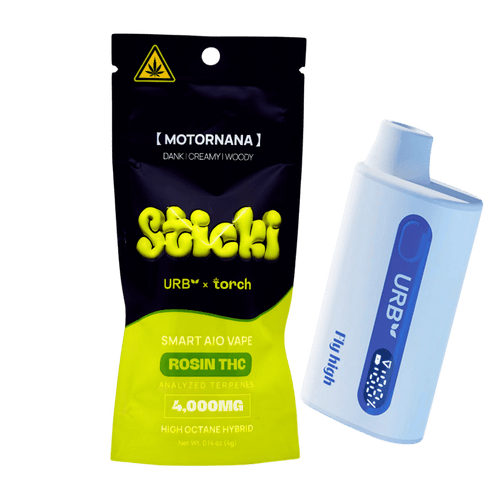 Torch x URB Sticki THCa rosin disposable device