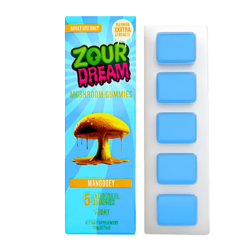 Zour Dream Amanita muscaria mushroom gummies pack