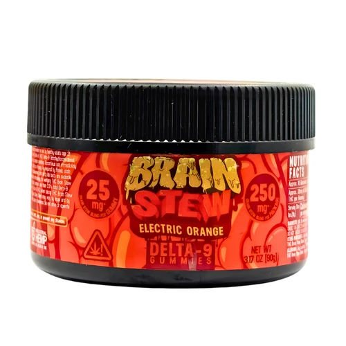 Haze Brain Stew Electric Orange Delta-9 gummies