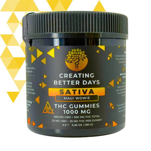 Creating Better Days Maui Wowie Hawaiian D9 1000mg