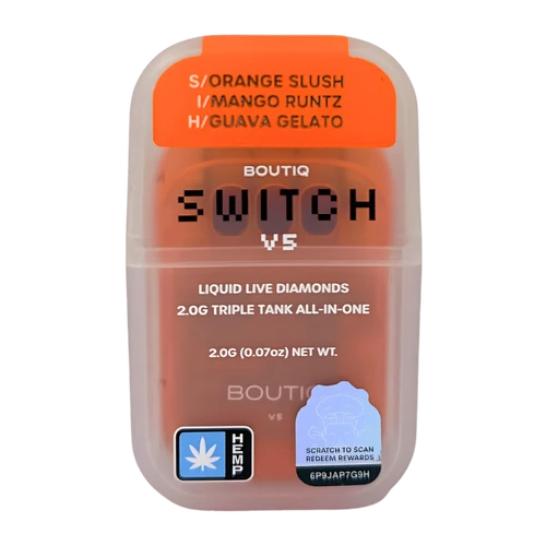 Boutiq Delta 8 CBN THCP cannabinoid blend vape