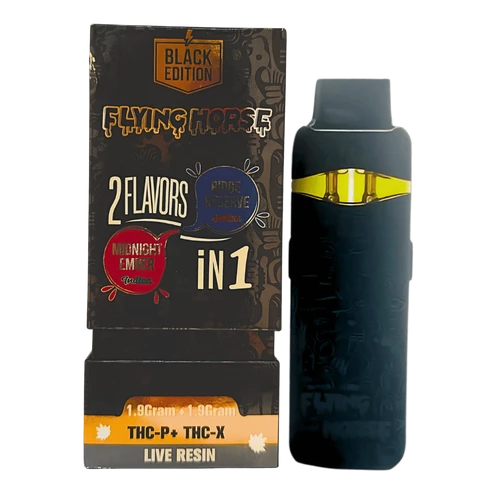 Flying Horse Black Edition 3.8g 2-in-1 disposable