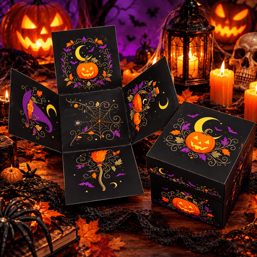 'Til Death Do Us Party explosion gift box, closed