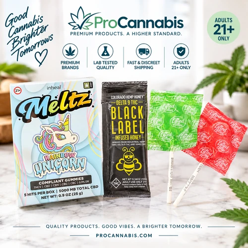 Minor cannabinoid bundle with THCV CBN CBG gummies, Delta 9 honey and lollipops