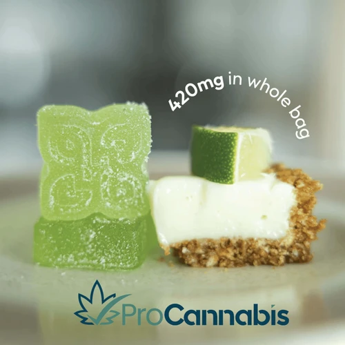 Hometown Hero Key Lime Pie nano THC gummies