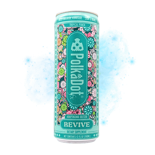 PolkaDot Revive Tropical Punch Lion's Mane Nootropic Seltzer