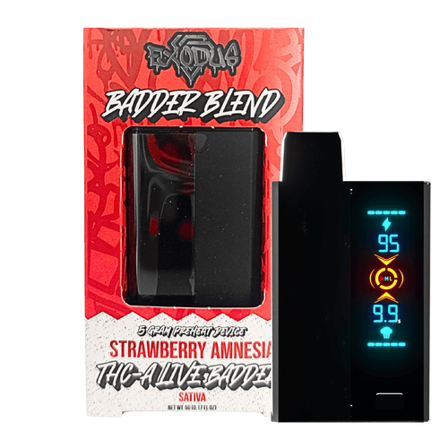 Exodus Badder Blend disposable vape 5g THCa