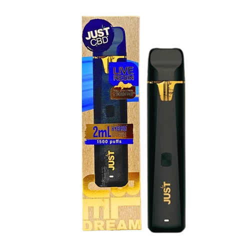 JustCBD Blue Dream live resin disposable vape 1000mg
