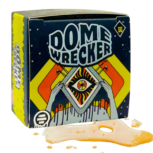 Hixotic Dome Wrecker Illuminati OG Indica liquid diamond dabs