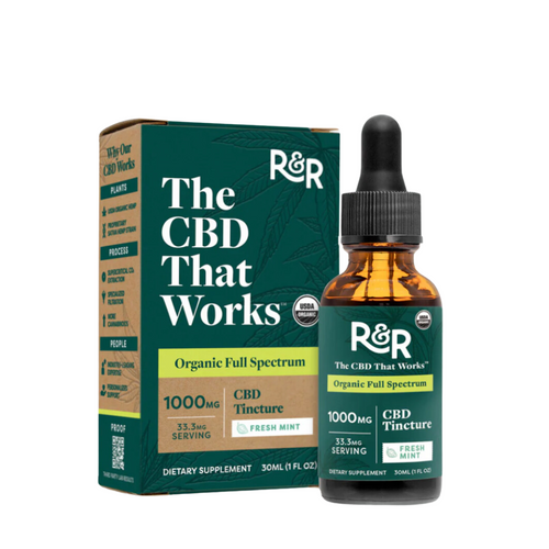 R+R Medicinals full spectrum CBD oil Colorado organic