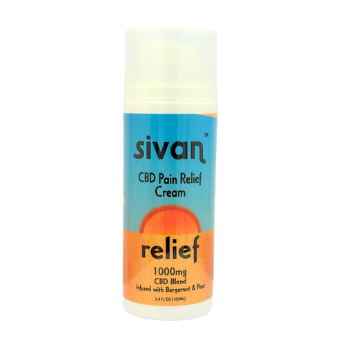 sivan relief cream 10mg per pump cbd cbg cbc cbn menthol