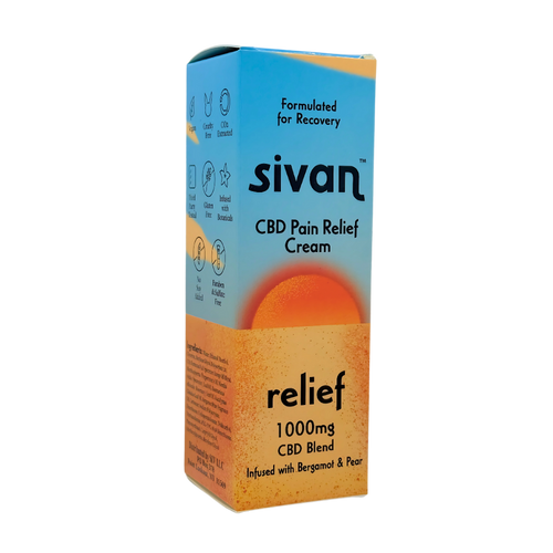 Sivan relief cream menthol bergamot pear essential oils