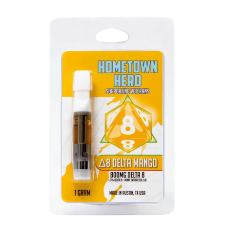 Hometown Hero Delta 8 THC Vape Cartridge